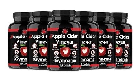 Angry Supplements Apple Cider Vinegar with Gymnema Weight Loss Capsules (6- or 12-Pack)