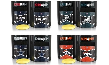 Wild Sports NFL Kan Jam 3-Piece Set (Frisbee & 2 Goals Included; 20”x11.88”x9”)