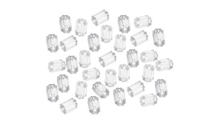 500 PCS Plastic Rubber Safety Earring Backs, Stopper Replacement