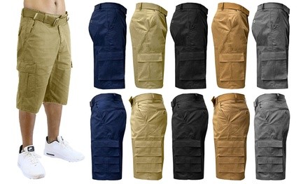 4-Pack Men's Belted 7-Pocket 13