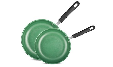 Chef's Star Non-Stick Ceramic Frying Pan Set (2-Piece)