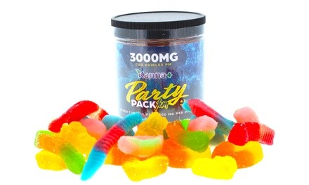 Kanna CBD Gummy Party Pack with Melatonin (3000mg)