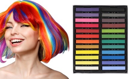 La Sante Color Hair Chalk Set (24-Count)