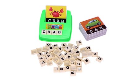 English Spelling Alphabet Letter Game Early Learning Educational Toy for Kids