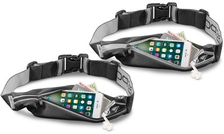 Aduro Sport Expandable Running Belt and Smartphone Pouch