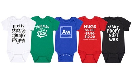 Instant Message: Funny Infant Bodysuits