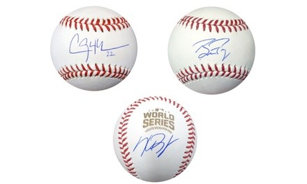 FHS Entertainment MLB Active Player Autographed Baseballs