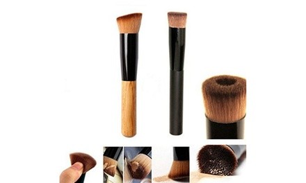 2pcs Premium Brushes-Face Concave Liquid Foundation Makeup Brush      