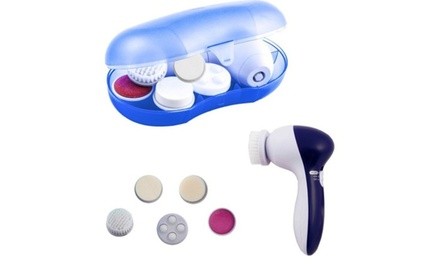 Electric Facial Cleansing Brush and Massager Kit