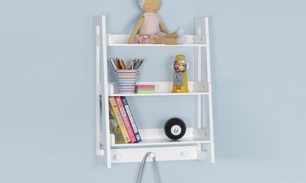 Kids' Ladder Wall Shelf