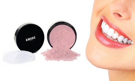 Amore Activated Charcoal Strawberry Teeth Whitening Powder