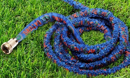 Fabrique Flexible NCAA 50' Lightweight Expandable Garden Hose