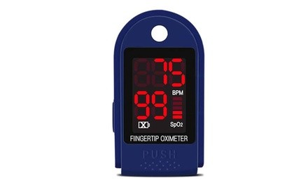 Oximeter Fingertip Blood Oxygen Saturation Pulse Oximeter (1- or 2-Pack)