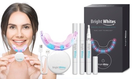 Bright Whites LED Light & Teeth Whitening Pen Kit (6-Piece)