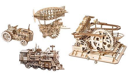 DIY 3D Wooden Mechanical Moving Gears Model Kit