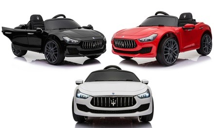 Licensed Maserati Ghibli 12V Children's Ride-On Car