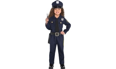 Amscan Girl's Police Officer Costume