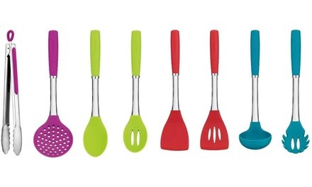 Cuisinart Multi-Colored Silicone Kitchen Utensil Set (8-Piece)