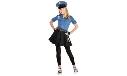 Amscan Girl's Cop Cutie Costume