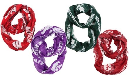 Little Earth NCAA Women's Sheer Infinity Scarf