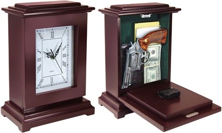 PS Products Tall Concealment Safe Clock