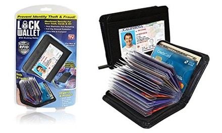 RFID-Blocking Wallet for Men and Women