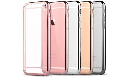 Waloo Clear Case with Metallic Bumper for iPhone 7/8 and 7 Plus/8 Plus