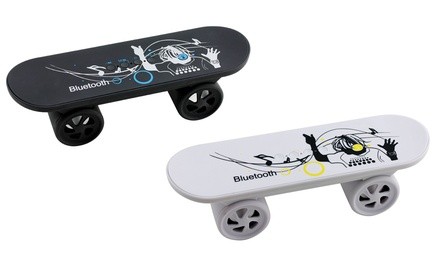 Techy Guru Portable Bluetooth Skateboard Speaker with FM Radio