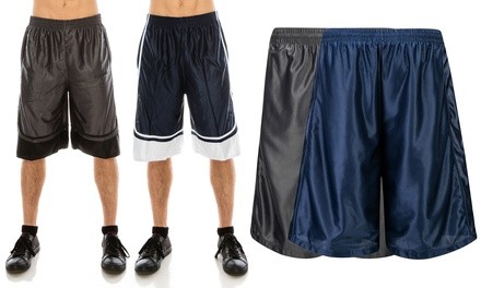 Men's Active Wear Basketball Shorts (S-XL, Tall Sizes Available)