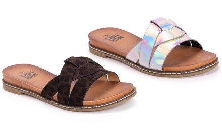 Muk Luks Women's Mallory Slide Sandals