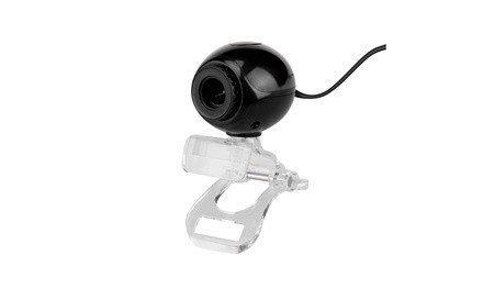 voberry USB Webcam Camera with Mic Night Vision Web Cam For PC Laptop