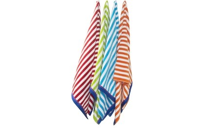 Friends & Home Cabana Stripe Beach Towels (2- or 4-Pack)