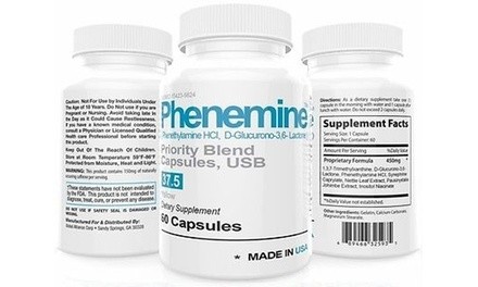 2 Slimming Phenemine Weight Diet Pills Suppress Appetite Suppressant 37.5 P 375