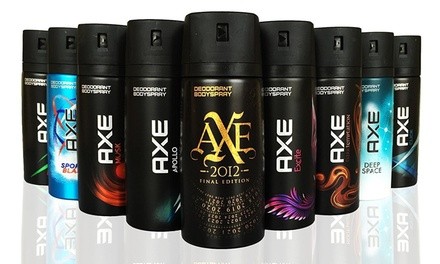 15 Pack AXE Body Spray Deodorant Anti-Perspirant