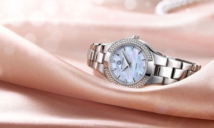 Granton Presence Women's Diamond Marker Quartz Watch