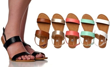 Riverberry Women's Eve 2-Strap Summer Sandals
