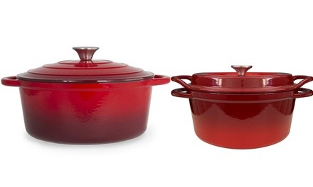 Lexi Home Enameled Cast Iron Dutch Oven (3.5 Qt. or 6 Qt.)