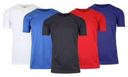 Men's Short Sleeve Moisture-Wicking Wrinkle Free Performance Tee (S-2XL)