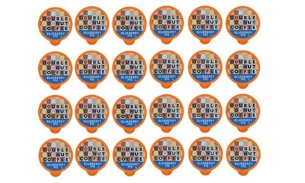 Double Donut Blueberry Pie Coffee Pods (24- or 80-Count)