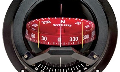 RITCHIE COMPASSES BN-202 Compass, Bulkhead, 4.5