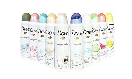 Dove Antiperspirant Spray for Women (10-Pack)