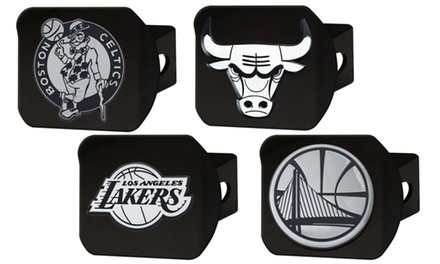 Fanmats NBA Hitch Cover with Chrome Emblem. Multiple Options Available