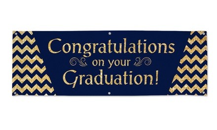 Vinyl Graduation Banner - 