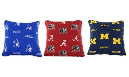 NCAA Licensed Indoor Outdoor Decorative Pillow