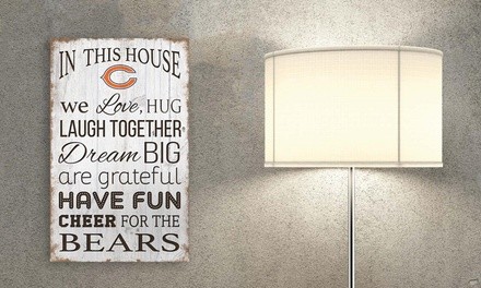 Fan Creations NFL House Rules Sign