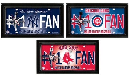 Good Tymes MLB #1 Fan Baseball Clock