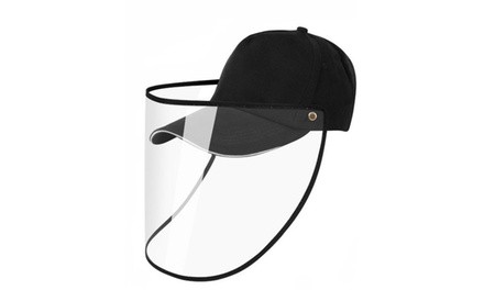 Hat Baseball Cap Windproof Dustproof Face Protection Anti Drool Saliva