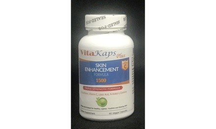 VitaKaps Whitening pills LIPOSOMAL GLUTATHIONE 1500 mg / VIT C 500mg/  NAC