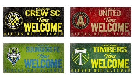 Fan Creations MLS Welcome Sign