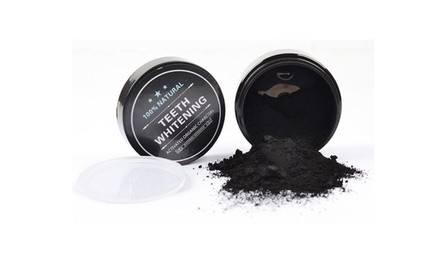 100% Natural Charcoal Teeth Whitening Powder